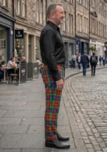 Carr Tartan Trouser Right