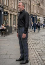 Cassidy Tartan Trouser Left