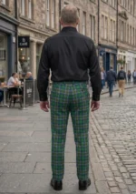 Cockburn Tartan Trouser Back