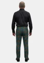 Cornish Hunting Tartan Trouser Men Back