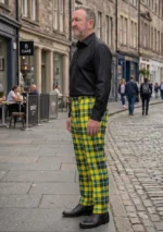 Cornish Tartan Trouser Left