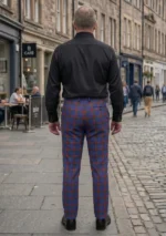 Cummings Tartan Trouser Back