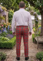 Dalziel Tartan Trouser Back