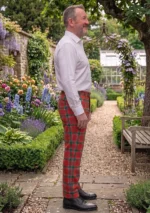Dalziel Tartan Trouser Right