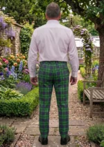 Duncan Tartan Trouser Back