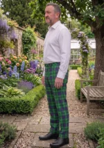 Duncan Tartan Trouser Left