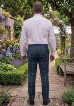 Dundas Tartan Trouser Back