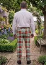 Dundee Tartan Trouser Back