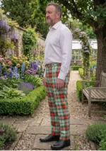 Dundee Tartan Trouser Left