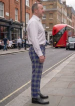 Edwards Tartan Trouser Right