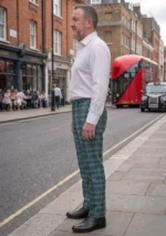 Ellis Tartan Trouser Left