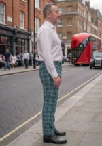 Ellis Tartan Trouser Right