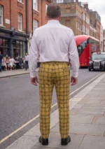 Exploration of Titan Tartan Trouser Back