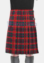 Fraser of Lovat Tartan Kilt back