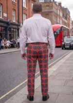 Fraser of Lovat Tartan Trouser Back