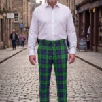 Hand Made Abercrombie Tartan Trouser