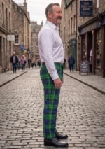 Hand Made Abercrombie Tartan Trouser Right