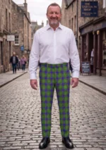 Hand Made Adams Tartan Trouser