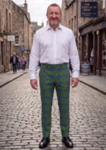Hand Made Agnew Tartan Trouser