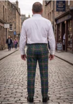 Hand Made Allison Tartan Trouser Back