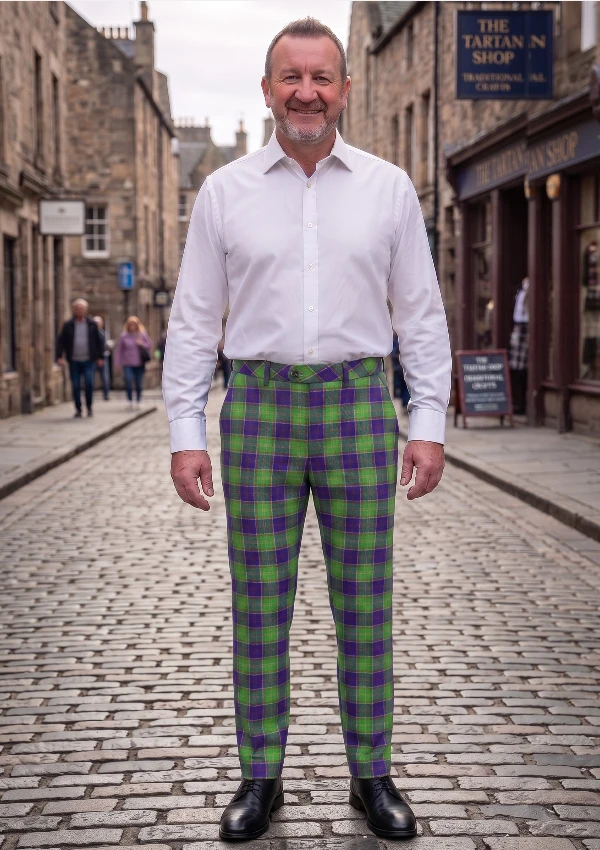 Hand Made Ayrshire Tartan Trouser Hand Made Ayrshire Tartan Trouser