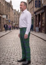 Hand Made Bailey Tartan Trouser Left