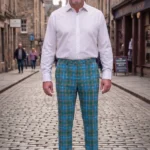 Hand Made Bains of Caithness Tartan Trouser (1)