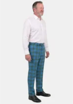 Hand Made Bains of Caithness Tartan Trouser Men Left