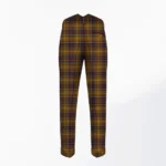 Hand Made Barbour Tartan Trouser Back