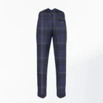 Hand Made Cassidy Tartan Trouser Back