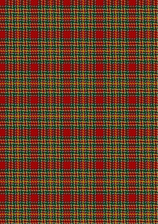 Hand Made Chattan Tartan Fabric Hand Made Chattan Tartan Fabric