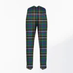 Hand Made Cornish Hunting Tartan Trouser Back