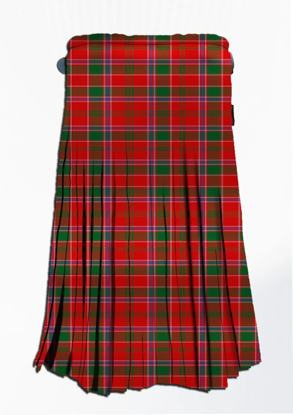 Hand Made Dalziel Tartan Kilt Back Hand Made Dalziel Tartan Kilt Back