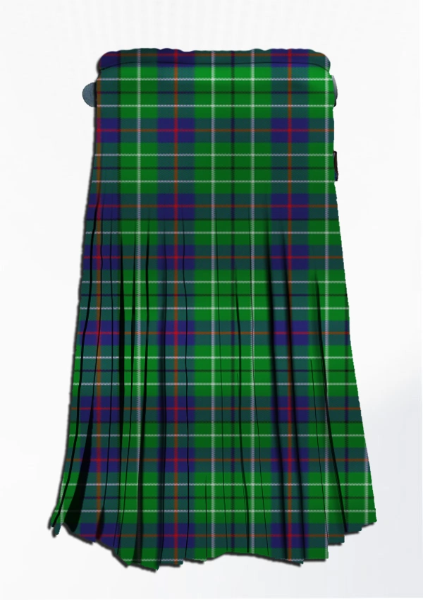 Hand Made Duncan Tartan Kilt Back Hand Made Duncan Tartan Kilt Back