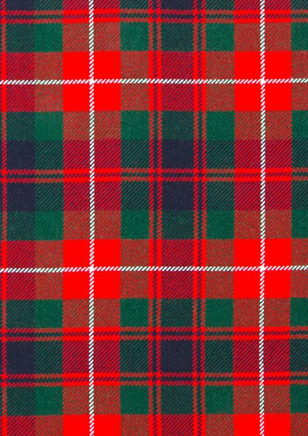 Hand Made Fraser of Lovat Tartan Fabric Hand Made Fraser of Lovat Tartan Fabric