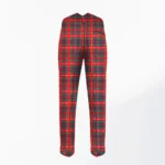 Hand Made Fraser of Lovat Tartan Trouser Back