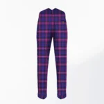 Hand Made Gilmour Tartan Trouser Back
