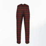 Hand Made Griffiths of Wales Tartan Trouser Back