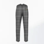 Hand Made Hebridean Granite Tartan Trouser Back