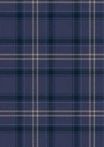 Hand Made Highland Sky Tartan Fabric