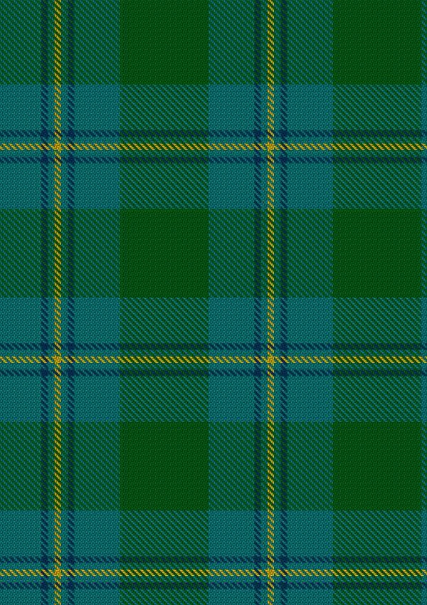 Hand Made Irving of Bonshaw Tartan Fabric Hand Made Irving of Bonshaw Tartan Fabric