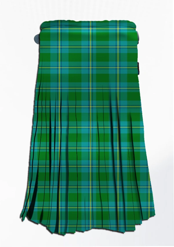 Hand Made Irving of Bonshaw Tartan Kilt Back Hand Made Irving of Bonshaw Tartan Kilt Back