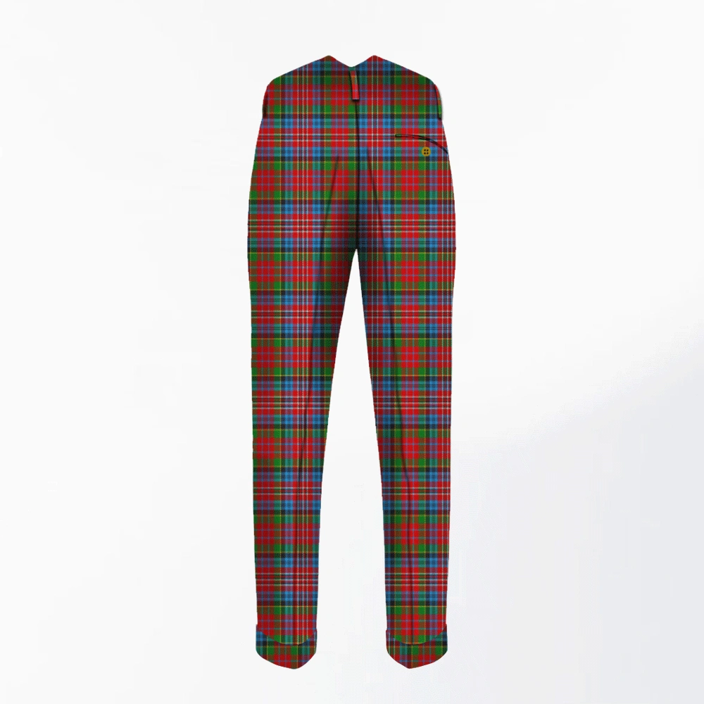 Hand Made Kidd Tartan Trouser Back Hand Made Kidd Tartan Trouser Back