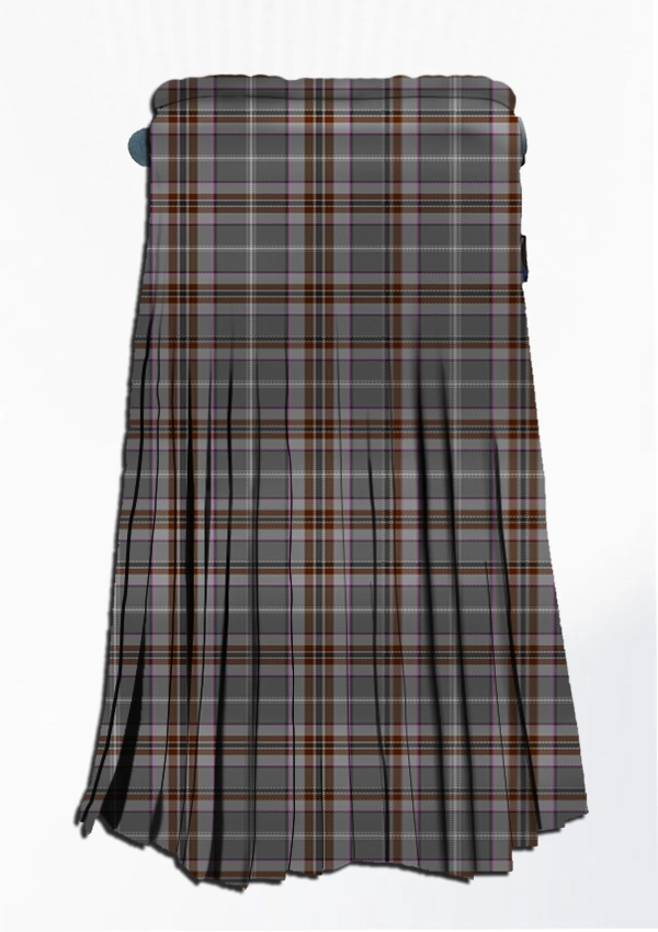 Hand Made Lomond Mist Tartan Kilt Back Hand Made Lomond Mist Tartan Kilt Back