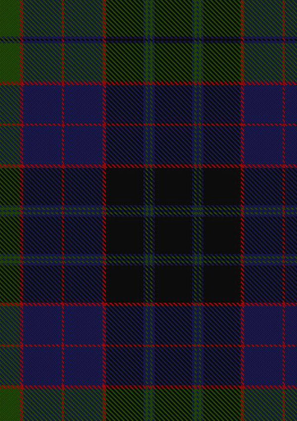 Hand Made Lumsden Hunting Tartan Fabric Hand Made Lumsden Hunting Tartan Fabric
