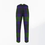 Hand Made Lumsden Hunting Tartan Trouser Back