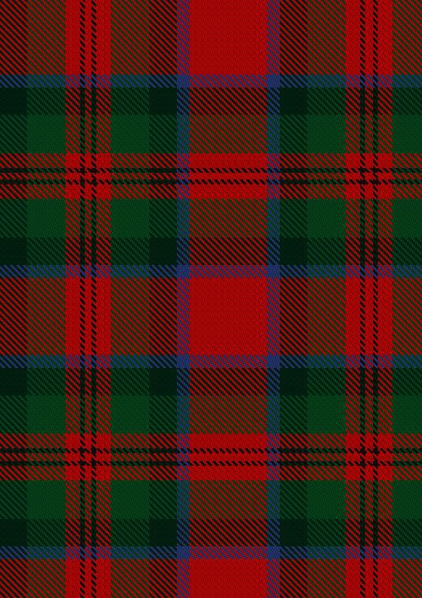 Hand Made MacDuff Tartan Fabric Hand Made MacDuff Tartan Fabric