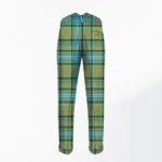 Hand Made Paisley Tartan Trouser Back