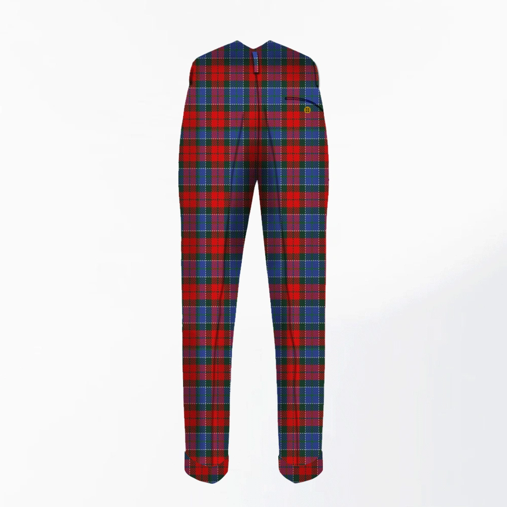 Hand Made Patterson John Tartan Trouser Back Hand Made Patterson John Tartan Trouser Back
