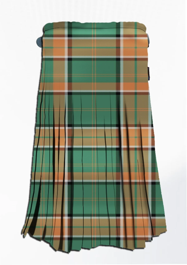 Hand Made Pollock Tartan Kilt Back Hand Made Pollock Tartan Kilt Back